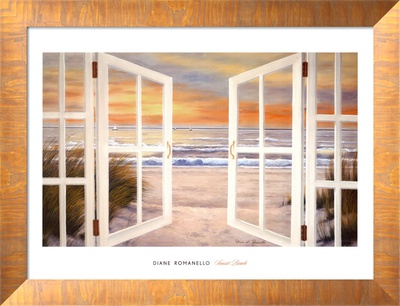 Sunset Beach by Diane Romanello Pricing Limited Edition Print image