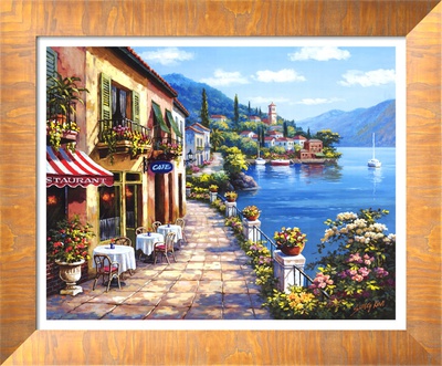 Overlook Cafe I by Sung Kim Pricing Limited Edition Print image