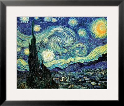 Starry Night, C.1889 by Vincent Van Gogh Pricing Limited Edition Print image