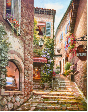 Gallery Steps by Sung Kim Pricing Limited Edition Print image
