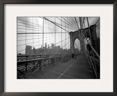 New York, New York, Brooklyn Bridge by Paul Katz Pricing Limited Edition Print image
