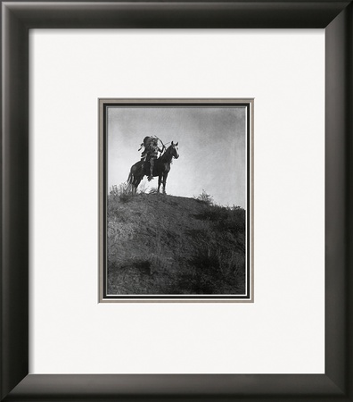 Ready For The Charge by Edward S. Curtis Pricing Limited Edition Print image
