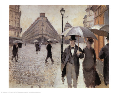 Paris, A Rainy Day, 1877 by Gustave Caillebotte Pricing Limited Edition Print image
