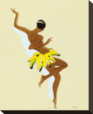 Black Thunder, Josephine Baker by Paul Colin Pricing Limited Edition Print image