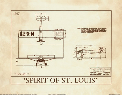Spirit Of St. Louis by Donald Hall Pricing Limited Edition Print image