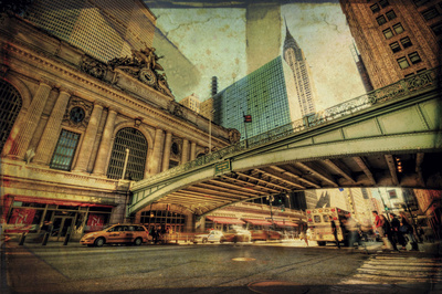 Chrysler Over Grand Central by Eric Wood Pricing Limited Edition Print image