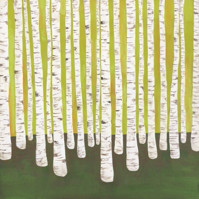 Birch Forest by Lisa Congdon Pricing Limited Edition Print image