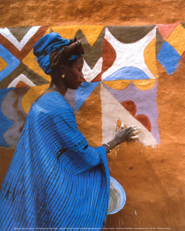 Soninke Woman, Mauritania, Africa by Margaret Courtney-Clarke Pricing Limited Edition Print image