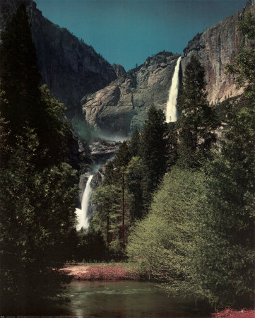Yosemite Falls by Gerald French Pricing Limited Edition Print image