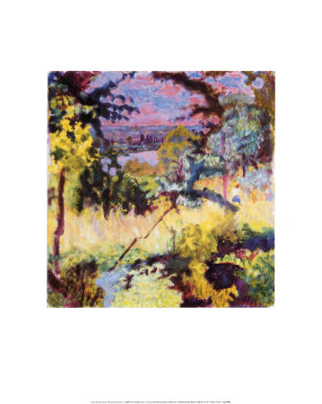View Of The River Vernon by Pierre Bonnard Pricing Limited Edition Print image