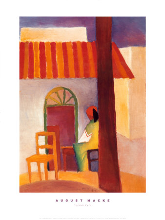 Turkish Cafe I by Auguste Macke Pricing Limited Edition Print image