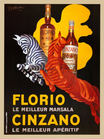 Florio E Cinzano 1930 by Leonetto Cappiello Pricing Limited Edition Print image