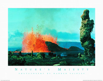 Nature's Majesty, Lava by Warren Faidley Pricing Limited Edition Print image