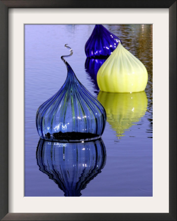 Onion Shaped Pieces Of Blown Glass In Miami, Florida, December 3, 2005 by Lynne Sladky Pricing Limited Edition Print image