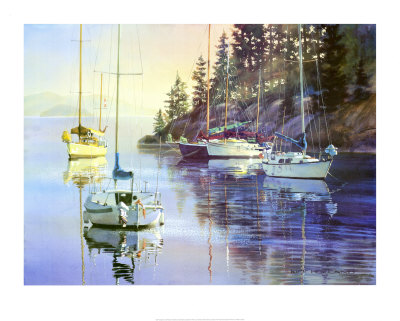 Tranquility by Kiff Holland Pricing Limited Edition Print image