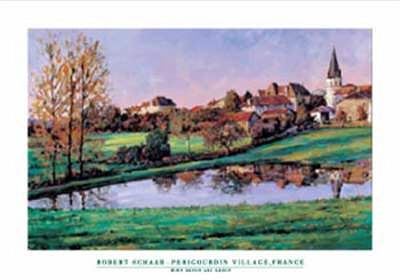 Perigourdin Village France by Robert Schaar Pricing Limited Edition Print image