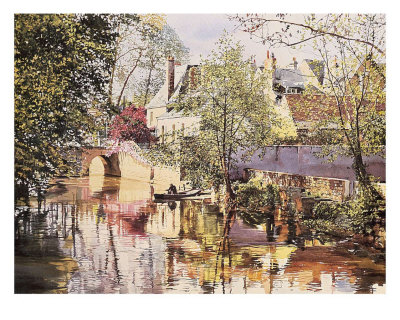 Along The Indre by David Coolidge Pricing Limited Edition Print image