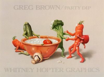 Party Dip by Greg Brown Pricing Limited Edition Print image