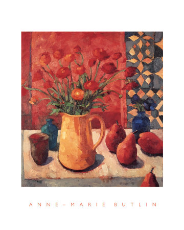 Still Life With Yellow Jug by Anne-Marie Butlin Pricing Limited Edition Print image