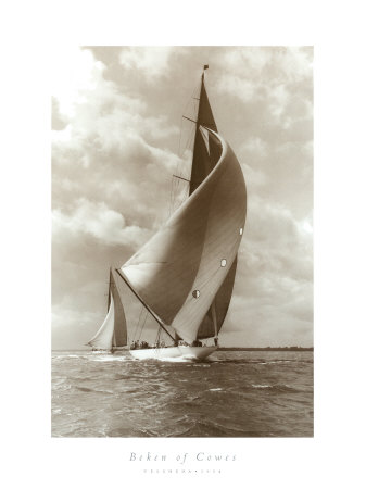 Velsheda by Beken Of Cowes Pricing Limited Edition Print image