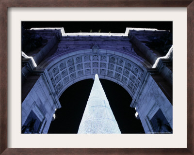 Grand Army Plaza Christmas Lights, New York by Kathy Willens Pricing Limited Edition Print image