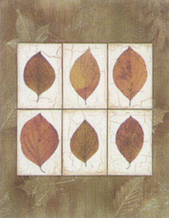 Leaf Study On Tile I by Tina Chaden Pricing Limited Edition Print image