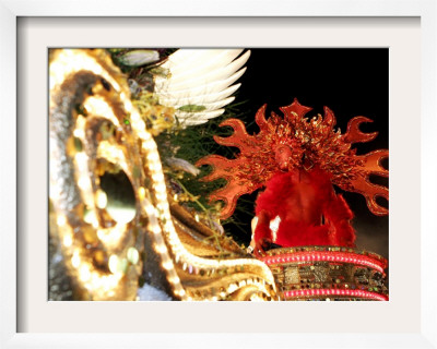 A Costa Rican Dressed As A Sun God by Kent Gilbert Pricing Limited Edition Print image
