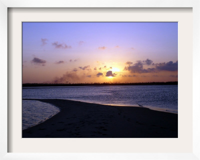Sun Setting Over Mafia, The Main Island In The Tanzania's Mafia Archipelalgo, October 28, 2005 by Rodrique Ngowi Pricing Limited Edition Print image