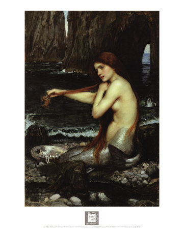 Mermaid by John William Waterhouse Pricing Limited Edition Print image