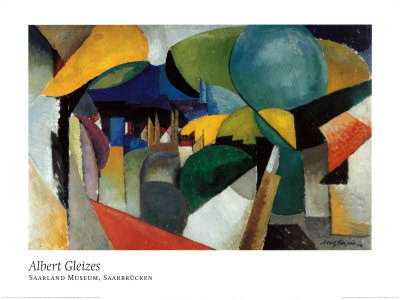 Landschaft Bei Montreuil by Albert Gleizes Pricing Limited Edition Print image