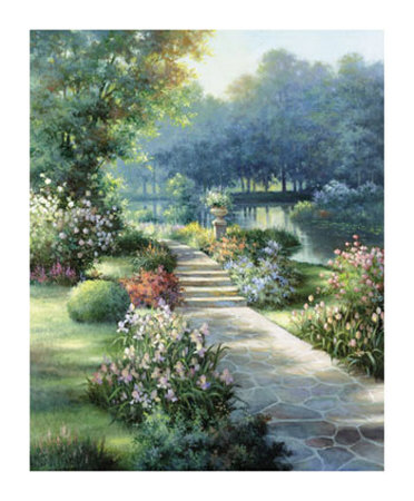 Garden By The Lake by Tan Chun Pricing Limited Edition Print image
