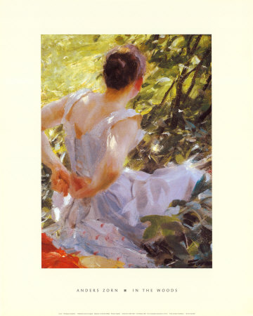 In The Woods by Anders Leonard Zorn Pricing Limited Edition Print image