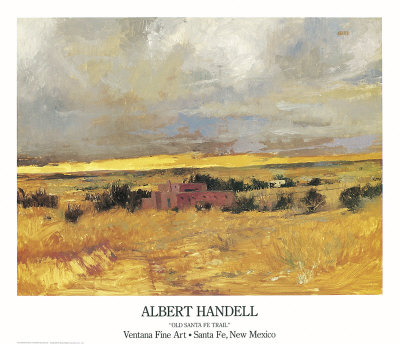 Old Santa Fe Trail by Albert Handell Pricing Limited Edition Print image