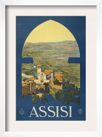 Assisi, C.1920 by Vittorio Grassi Pricing Limited Edition Print image