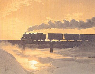 Sunset Train by Mark Henderson Pricing Limited Edition Print image