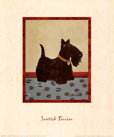 Scottish Terrier by Lanny Barnard Pricing Limited Edition Print image