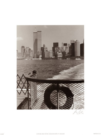 World Trade Center From Staten Island Ferry by Christopher Bliss Pricing Limited Edition Print image