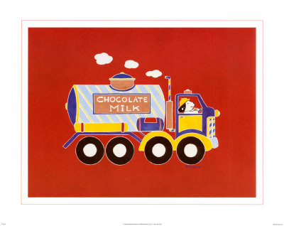 Dog In Milktruck I by Shelly Rasche Pricing Limited Edition Print image