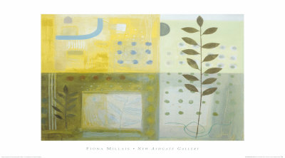 Crosswater Bay Leaves by Fiona Millais Pricing Limited Edition Print image