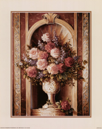 Classical Rose Still Life by T. C. Chiu Pricing Limited Edition Print image