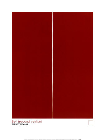 Be I by Barnett Newman Pricing Limited Edition Print image
