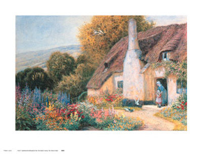 At Dunster by Arthur Claude Strachan Pricing Limited Edition Print image