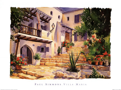 Villa Maria by Paul Simmons Pricing Limited Edition Print image