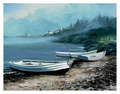 Misty Island by Jacqueline Penney Pricing Limited Edition Print image