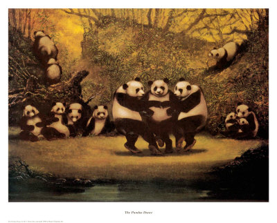 Panda's Dance by Schwedler Pricing Limited Edition Print image