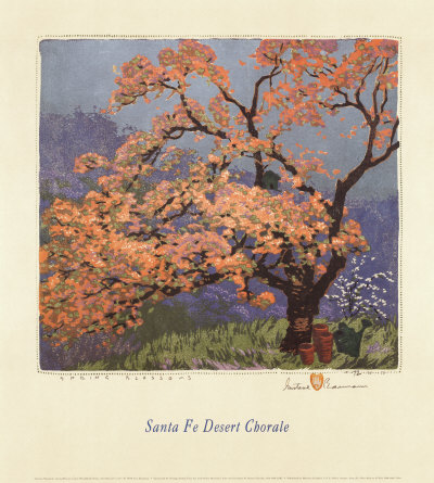 Spring Blossoms by Gustave Baumann Pricing Limited Edition Print image