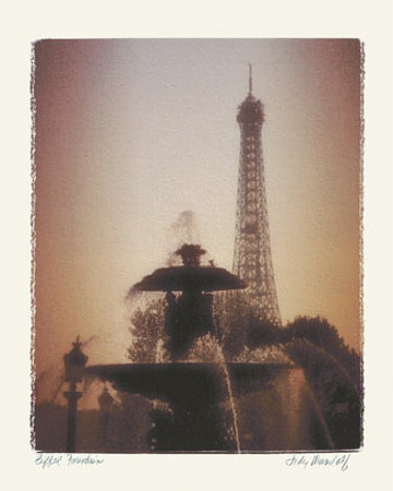 Eiffel Fountain by Judy Mandolf Pricing Limited Edition Print image