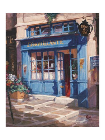 Le Petit The, Paris by George Botich Pricing Limited Edition Print image