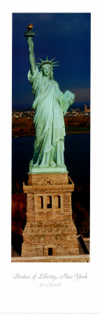 New York, New York - Statue Of Liberty by Jerry Driendl Pricing Limited Edition Print image
