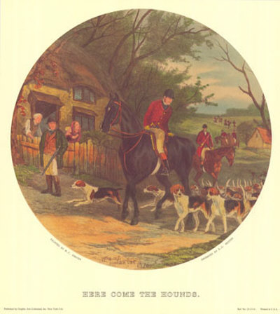 Here Come The Hounds by William Joseph Shayer Pricing Limited Edition Print image